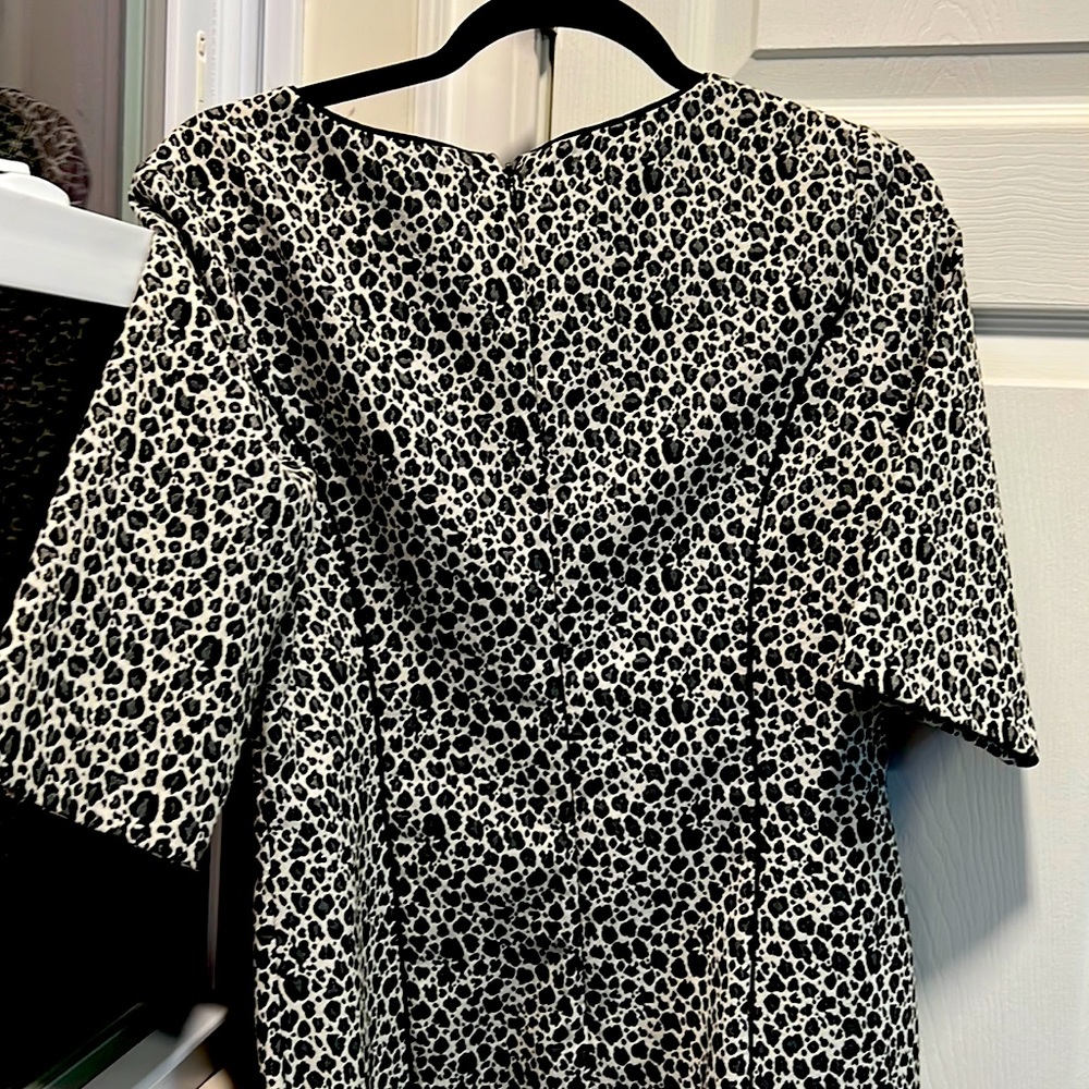 Banana Republic Cheetah print, short sleeve dress